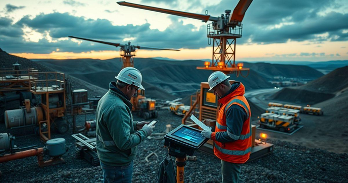 Sensoriamento Remoto na Mineração Aumenta Eficiência e Segurança Sensoriamento Remoto na Mineração Aumenta Eficiência e Segurança